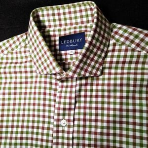 Ledbury men dress shirt size 16 1/2 42cm